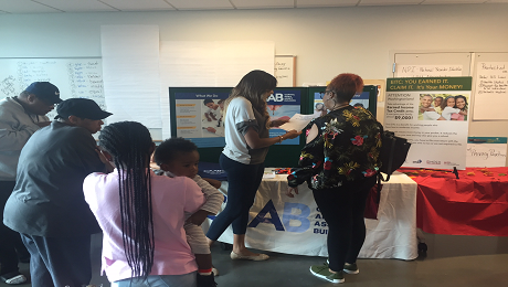 CAAB Participates in SOME's Wellness and Financial Literacy Fair in Ward 7 to Raise Awareness of the EITC