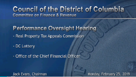 CAAB Provides Testimony to DC Council's Committee on Finance and Revenue re DC OTR and DC EITC Campaign
