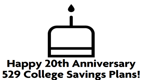 Happy 20th Anniversary 529 College Savings Plans!