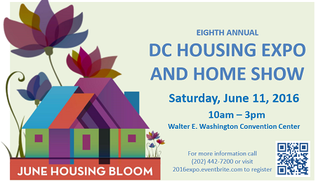 If Homeownership in DC is a Goal of Yours, CAAB Encourages You to Attend the 8th Annual DC Housing Expo and Home Show on June 11th