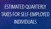 If You Are Self-Employed, Then Estimated Taxes are Due Today: June 15th!