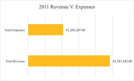 2011 Revenue - Expenses