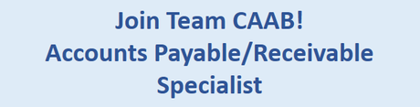 CAAB Seeks an Accounts Payable/Receivable Specialist