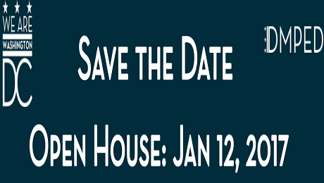 Save the Date for the First DC Economic Development Open House on January 12th!