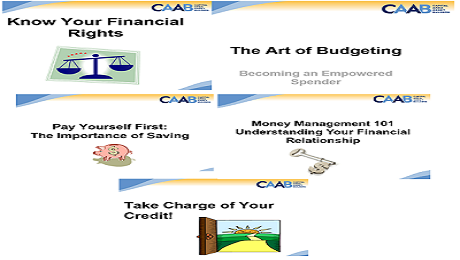 Start the Summer Right with CAAB's One Day Money Management 101 Workshop