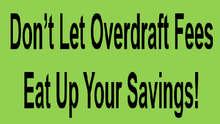 Tips to Reduce or Eliminate Overdraft Fees